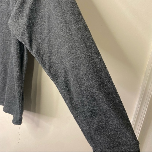 Men's The North Face Pull Over Gray Sweater Hiking Outdoors Size Large Crew Neck - Picture 5 of 11